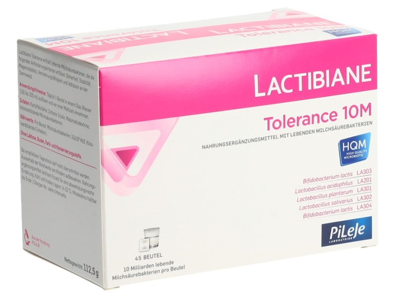 LACTIBIANE Tolerance 10M; 45 Bustine