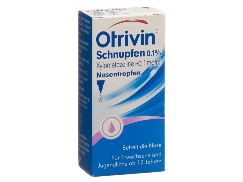 OTRIVIN Schnupfen nasentropfen 0.1 % 10 ml