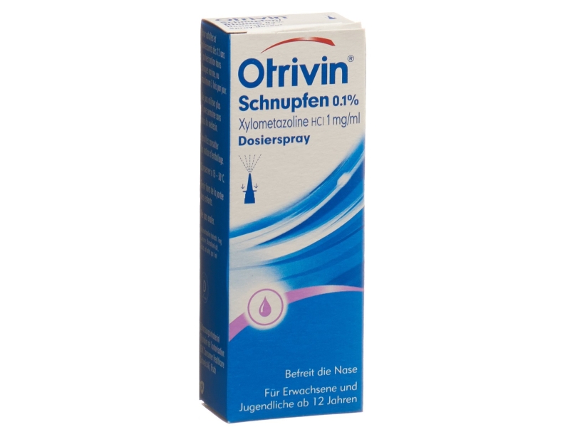 OTRIVIN Rhume spray doseur 0.1 % 10 ml