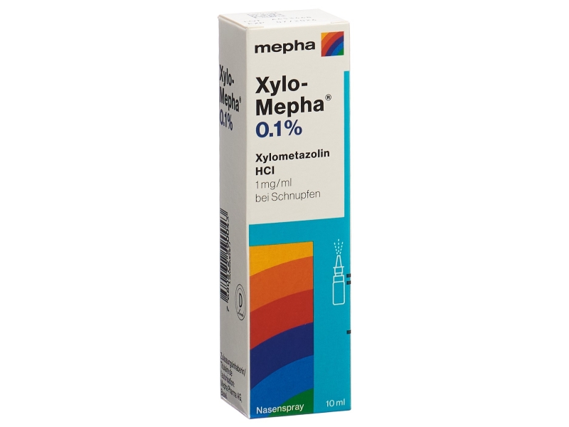 XYLO MEPHA spray doseur 0.1 % adulte 10 ml