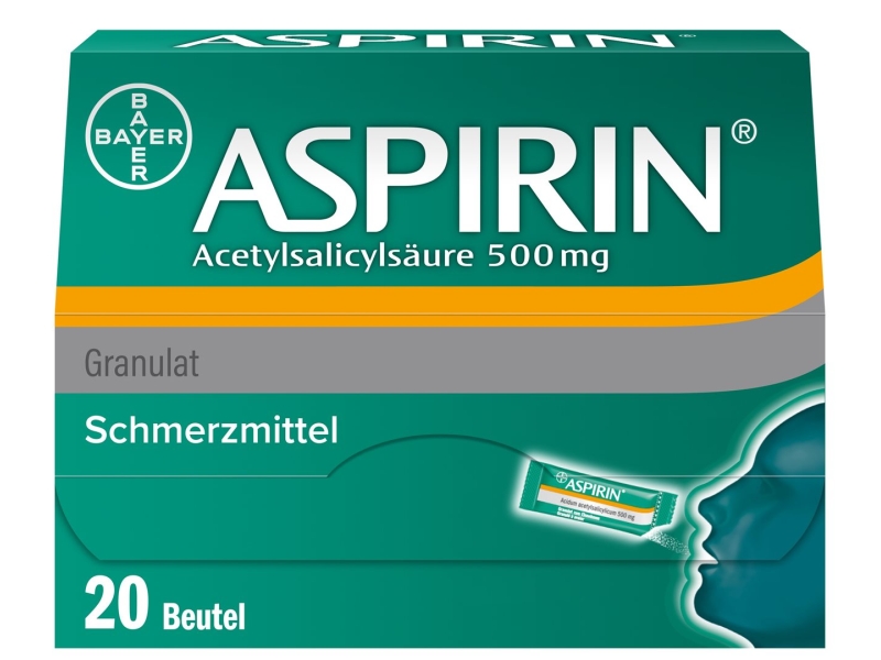 ASPIRINE Gran 500mg sachet 20 pièces