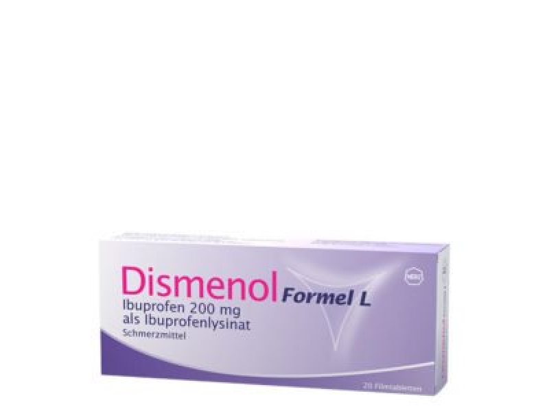 DISMENOL Formel L Filmtabl 200 mg 20 Stk