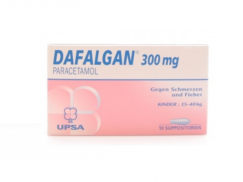DAFALGAN suppositoires 300 mg 10 pièces