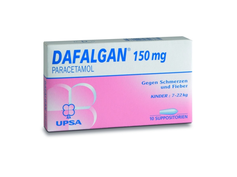 DAFALGAN suppositoires 150 mg 10 pièces
