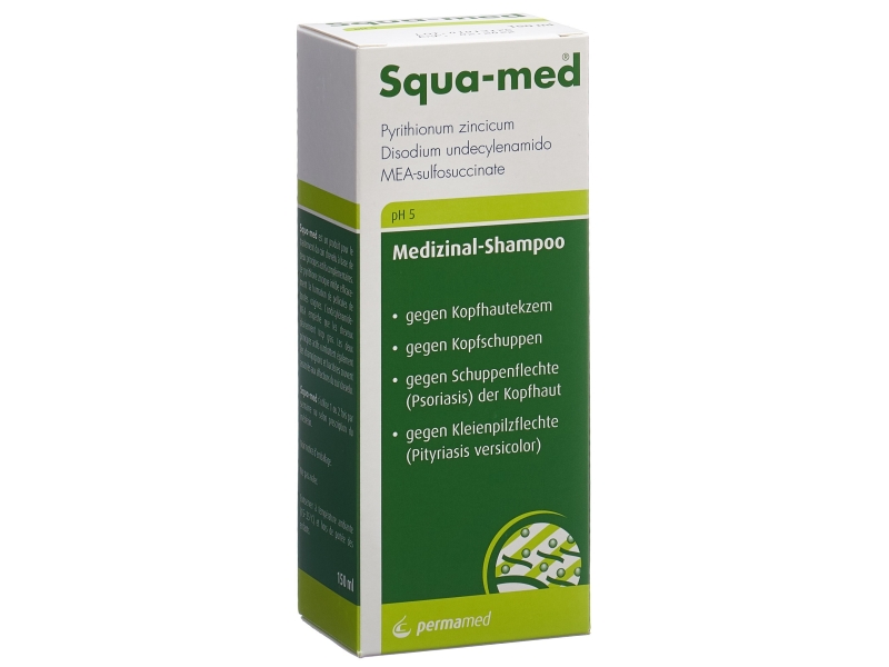 SQUA-MED shampooing médicinal ph5 tube 150 ml