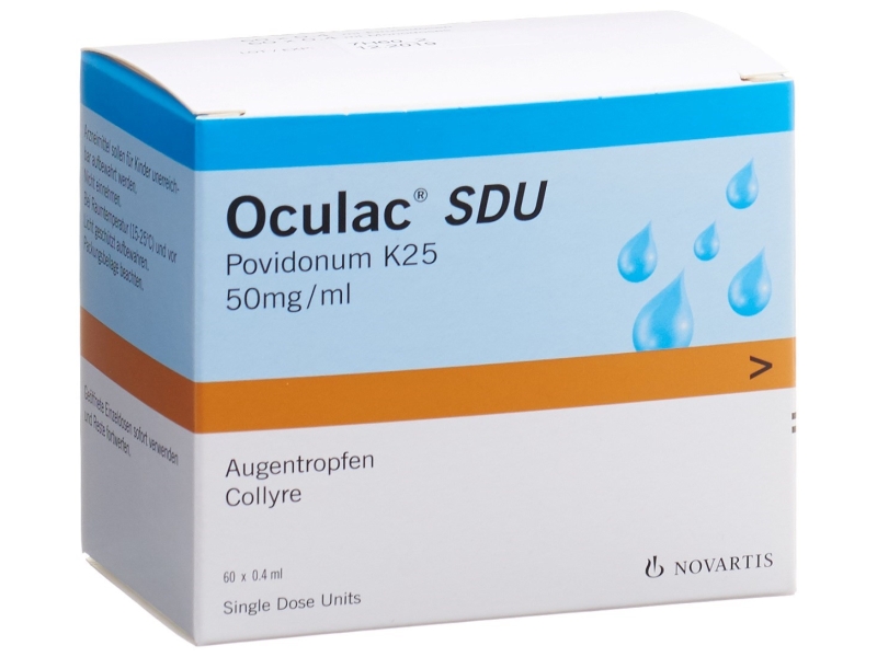 OCULAC SDU gouttes ophtalmiques 60 monodoses 0.4 ml