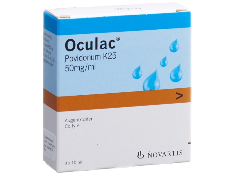OCULAC gouttes ophtalmiques 3 x 10 ml
