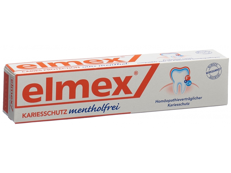 ELMEX dentifrice sans menthol 75 ml